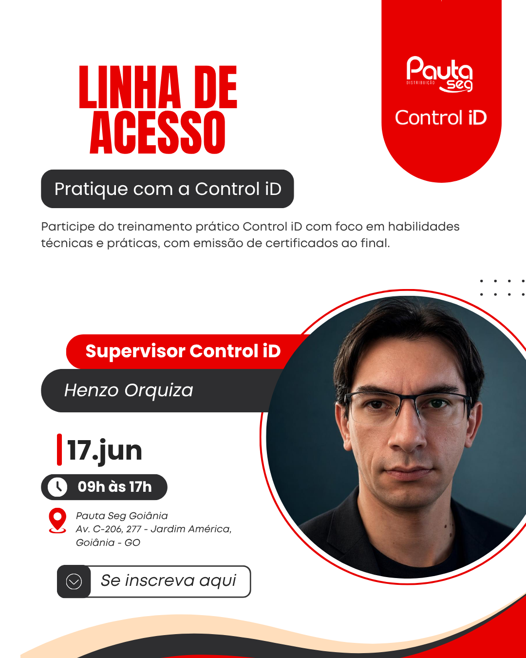 TREINAMENTO LINHA DE ACESSO | CONTROL ID
